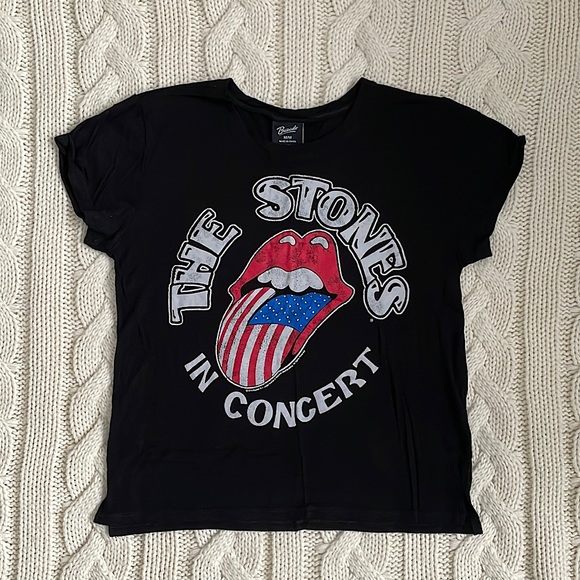 ⚡️3 for $20⚡️ The Rolling Stones Band Baby Tee - Picture 1 of 6